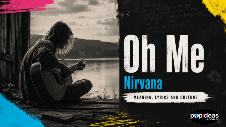 “Oh, Me” (Nirvana / Meat Puppets): letra, pronunciación IPA y traducción cantable